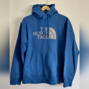 The North Face Large Pullover Royal Blue Men's Hoodie Sweatshirt